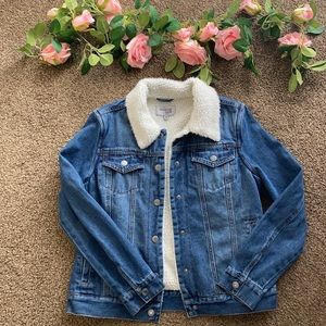 Sherpa Jean Jacket